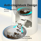 HEYBO Automatic Cat Feeder Timed Cat Food Dispenser Wifi with APP Control for Remote