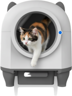 HEYBO Self-Cleaning Automatic Cat Litter Box – 80L