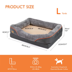 Jumbo Orthopedic Memory Foam Dog Bed - BORWART XPET368